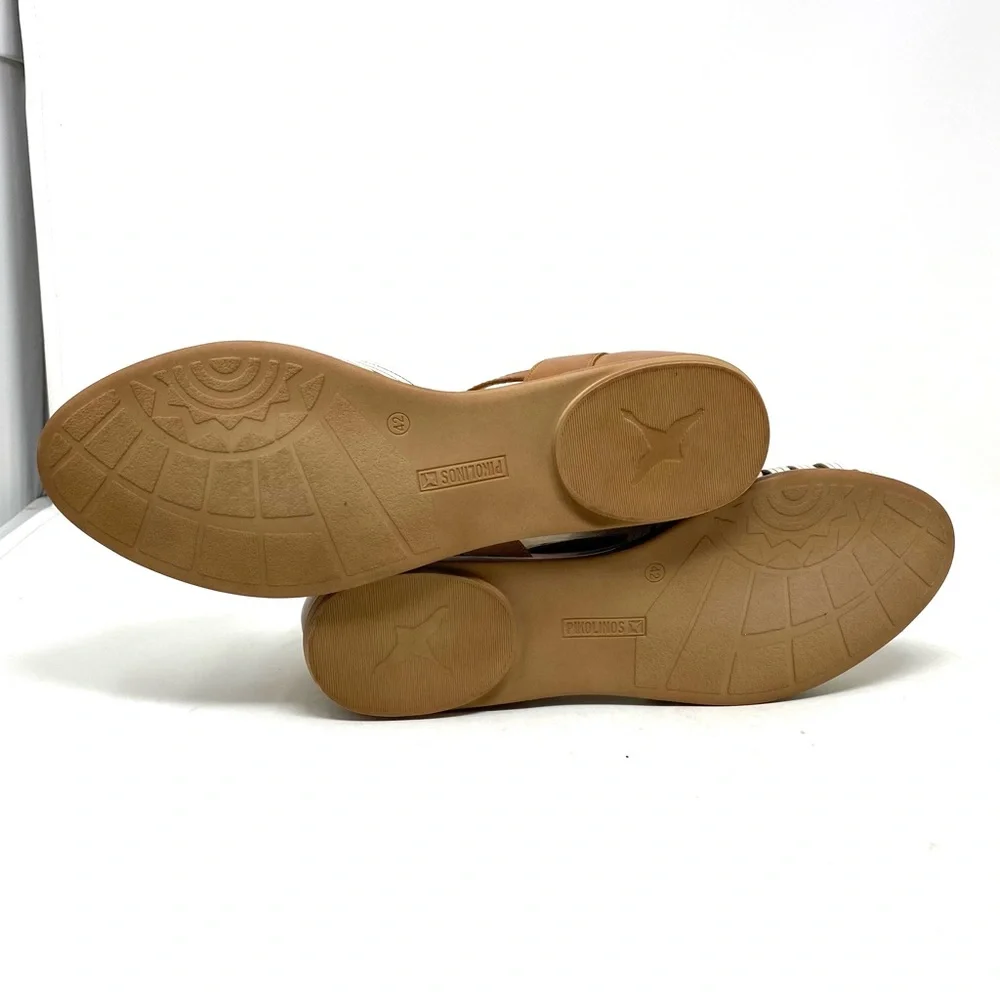 PIKOLINOS Talavera W3D-0668C1 Nata Sandals Women’s 42 New | Leather T-Strap - Picture 6 of 7